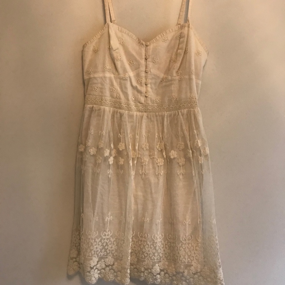 Ivory Lace Dress